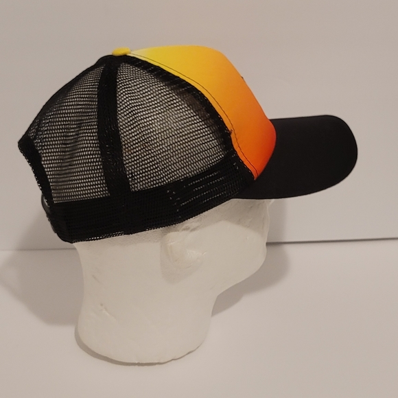 DREW ESTATE Acid Cigars Snapback Hat Cap Ombre Motorcycle Sunset - Picture 5 of 9